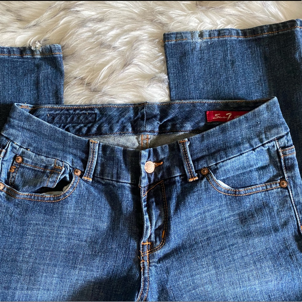 Seven boot cut jeans size 31 like new